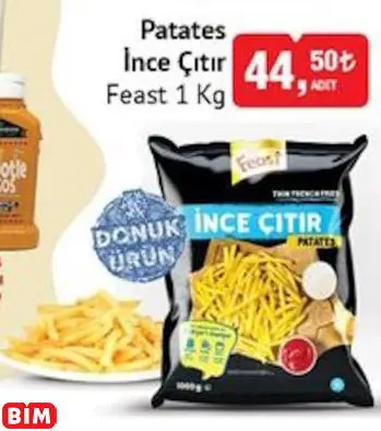 FEAST  PATATES İNCE ÇITIR